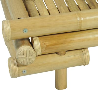 vidaXL Rám postele bambus 160 x 200 cm