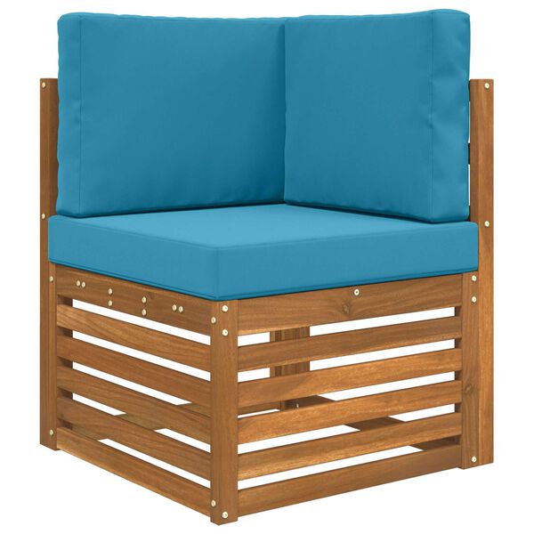 vidaXL Venkovn&iacute; pol&scaron;t&aacute;ř na pohovku 3 pcs Kr&aacute;lovsk&aacute; modr&aacute; Polyester