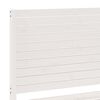 vidaXL Prodloužený rám postele bez matrace bílý 140 x 210 cm masiv