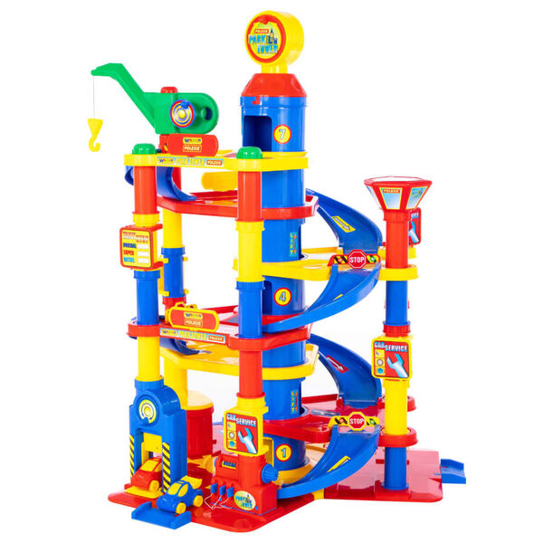 vidaXL 7dílná parkovací garáž se 7 podlažími 77 x 71 x 95 cm PP