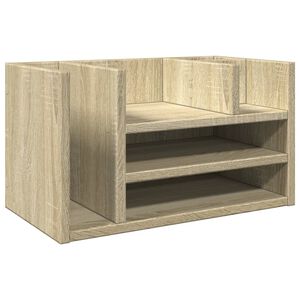 vidaXL Stoln&iacute; organiz&eacute;r dub sonoma 44,5 x 24 x 25 cm kompozitn&iacute; dřevo