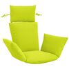vidaXL Adirondack pol&scaron;t&aacute;ř PUTTEN 100% polyester Jasně zelen&aacute;