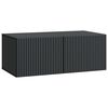 vidaXL N&aacute;stěnn&aacute; TV skř&iacute;ň Čern&aacute; 78,5 x 41 x 30 cm Kompozitn&iacute; dřevo