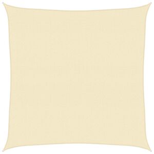 vidaXL Plachta proti slunci 160 g/m&sup2; kr&eacute;mov&aacute; 4,5 x 4,5 m HDPE