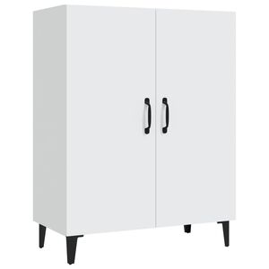 vidaXL Př&iacute;born&iacute;k b&iacute;l&yacute; 70 x 34 x 90 cm kompozitn&iacute; dřevo