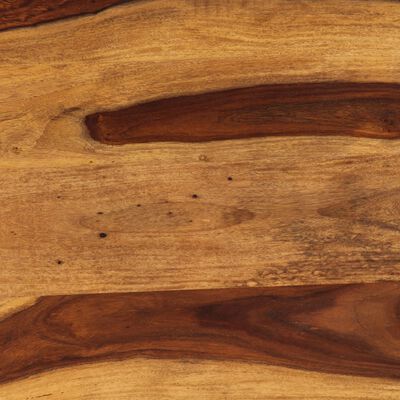 vidaXL Jídelní stůl 120 x 60 x 76 cm masivní sheeshamové dřevo