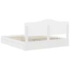 vidaXL Postel s &uacute;ložn&yacute;m prostorem B&iacute;l&aacute; 180 x 200 cm kompozitn&iacute; dřevo