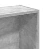 vidaXL Knihovna betonově šedá 80 x 24 x 109 cm kompozitní dřevo