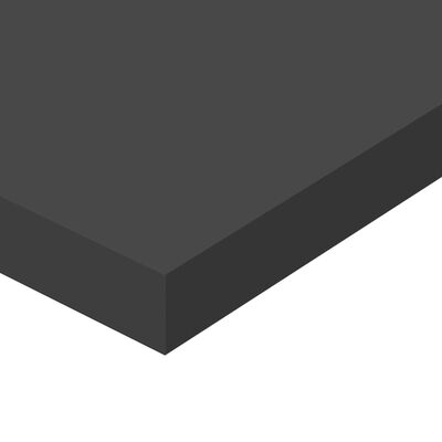 vidaXL Přídavné police 8 ks šedé 60 x 10 x 1,5 cm dřevotříska