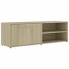 vidaXL TV stolek dub sonoma 120 x 34 x 37 cm kompozitn&iacute; dřevo
