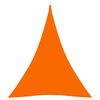 vidaXL Stínící plachta oxfordská látka trojúhelníková 4x5x5 m oranžová