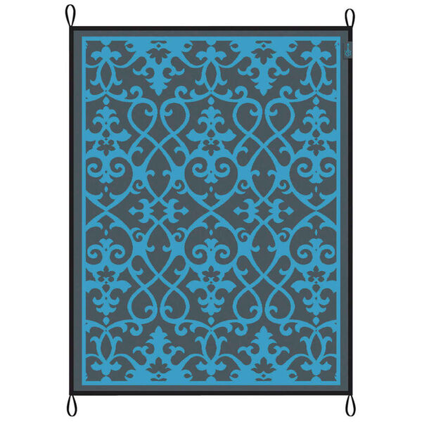 Bo-Camp Venkovn&iacute; koberec Chill mat Oriental 2,7 x 3,5 m XL modr&yacute;