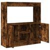 vidaXL Skř&iacute;ň highboard kouřov&yacute; dub 92 x 33 x 100 cm kompozitn&iacute; dřevo