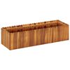 vidaXL Zahradn&iacute; vyv&yacute;&scaron;en&yacute; z&aacute;hon 100 x 30 x 25 cm masivn&iacute; ak&aacute;ciov&eacute; dřevo