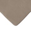 vidaXL Pol&scaron;t&aacute;ře na sedadla 4 pcs Taupe 40 x 40 x 3 cm Mikrovl&aacute;kno