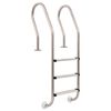 vidaXL Baz&eacute;nov&eacute; schůdky 3 stupně nerezov&aacute; ocel 304 120 cm