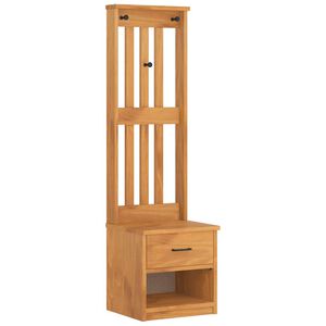 vidaXL Předs&iacute;ňov&yacute; strom SANDNES 45x40x159,5 cm Borovicov&yacute; masiv