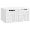 vidaXL N&aacute;stěnn&aacute; TV skř&iacute;ň B&iacute;l&aacute; s vysok&yacute;m leskem 59,5 x 41 x 30 cm