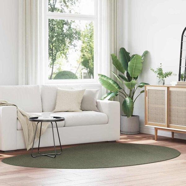 vidaXL Kusov&eacute; koberce HUARTE Lesn&iacute; zelen&aacute; 160 x 230 cm Polyester