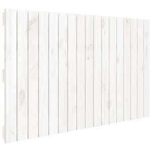 vidaXL N&aacute;stěnn&eacute; čelo postele b&iacute;l&eacute; 108 x 3 x 60 cm masivn&iacute; borov&eacute; dřevo