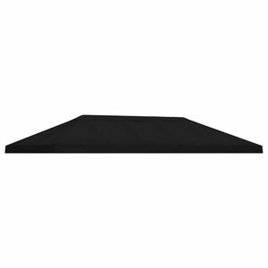 vidaXL Kryt stanu alt&aacute;nu 6 x 3 m Čern&aacute; Polyester 190