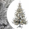 vidaXL Uměl&yacute; Skl&aacute;dac&iacute; V&aacute;nočn&iacute; Strom 120 cm 150 LED Tepl&aacute; b&iacute;l&aacute;