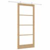 vidaXL Posuvn&eacute; dveře ORKDAL Př&iacute;rodn&iacute; 93 x 211 cm