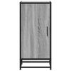 vidaXL Příborník šedý sonoma 35,5 x 35 x 76 cm kompozitní dřevo a kov
