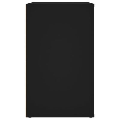 vidaXL Noční stolek černý 50x36x60 cm kompozitní dřevo