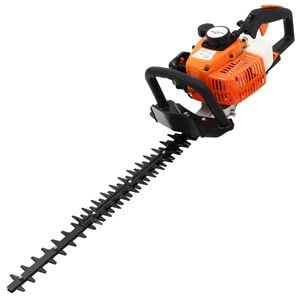 vidaXL Benz&iacute;nov&yacute; plotostřih oranžovočern&yacute; 722 mm