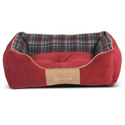 Scruffs Pelíšek Highland box bed červený M