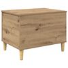 vidaXL Nočn&iacute; skř&iacute;ňka Artisanov&yacute; dub 60 x 44,5 x 45 cm Kompozitn&iacute; dřevo