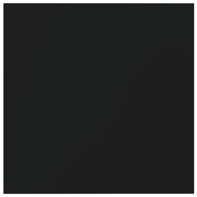 vidaXL Přídavné police 8 ks černé 40 x 40 x 1,5 cm dřevotříska