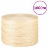 vidaXL Provaz 100% sisal 3 mm 1 000 m