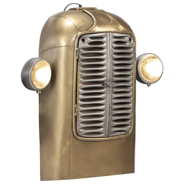 vidaXL N&aacute;stěnn&aacute; lampa Traktor železo