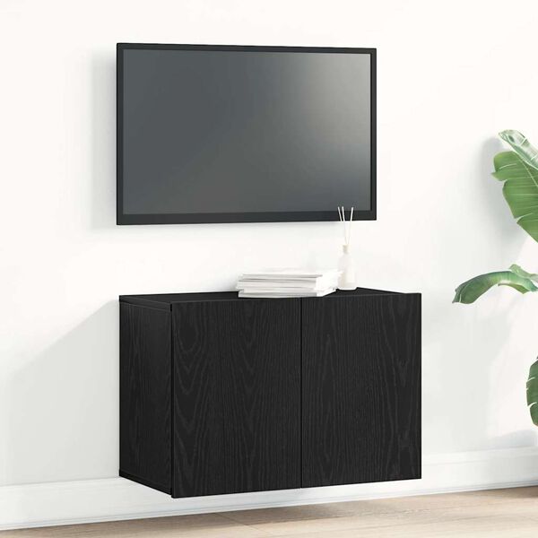 vidaXL TV stolek čern&yacute; dub 60 x 30 x 41 cm, dřevo