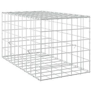vidaXL Gabion s dr&aacute;tem 3,5 mm a s&iacute;ťkou 10x10 cm 50x100x50 cm