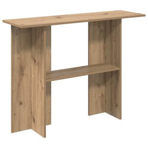 vidaXL Konzolov&yacute; stolek Dub artisan 100 x 30 x 75 cm Kompozitn&iacute; dřevo