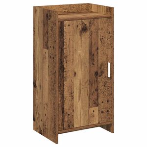 vidaXL Skř&iacute;ň na obuv Star&eacute; dřevo 48 x 36 x 92 cm Kompozitn&iacute; dřevo