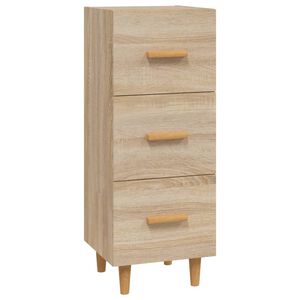 vidaXL Př&iacute;born&iacute;k dub sonoma 34,5 x 34 x 90 cm kompozitn&iacute; dřevo