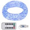 vidaXL Světeln&yacute; LED řetěz s 300 LED diodami modr&yacute; 30 m