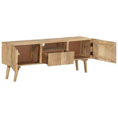 vidaXL TV stolek 140 x 30 x 49 cm masivní mangovníkové dřevo