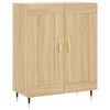 vidaXL Skř&iacute;ň highboard dub sonoma 69,5 x 34 x 180 cm kompozitn&iacute; dřevo