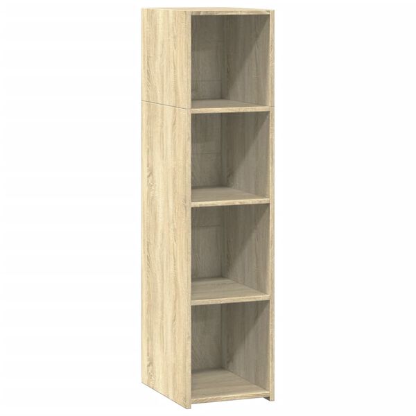 vidaXL Skř&iacute;ň highboard dub sonoma 30 x 41 x 124 cm kompozitn&iacute; dřevo