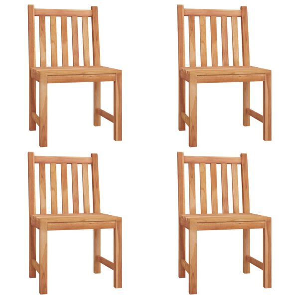 vidaXL 5d&iacute;ln&yacute; zahradn&iacute; j&iacute;deln&iacute; set masivn&iacute; teakov&eacute; dřevo