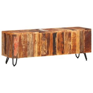 vidaXL TV skř&iacute;ňka 110 x 30 x 40 cm masivn&iacute; recyklovan&eacute; dřevo