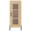 vidaXL Skř&iacute;ň highboard dub sonoma 34,5 x 34 x 180 cm kompozitn&iacute; dřevo