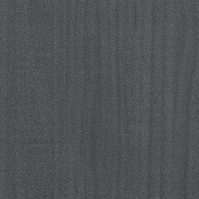 vidaXL Noční stolky 2 ks šedé 40 x 30,5 x 40 cm masivní borové dřevo