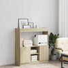vidaXL Skř&iacute;ň highboard dub sonoma 92 x 33 x 100 cm kompozitn&iacute; dřevo