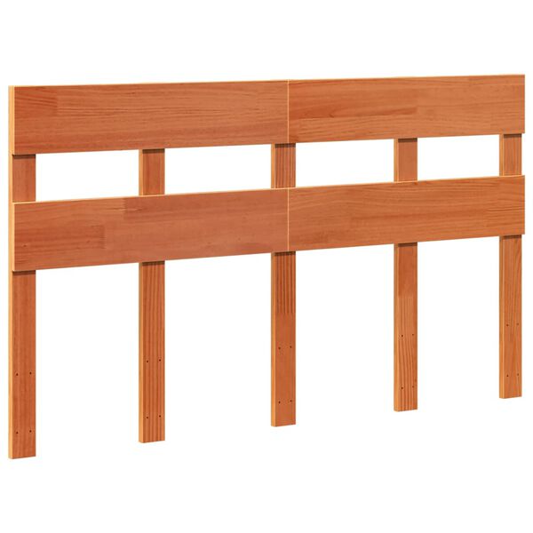 vidaXL Postel bez matrace voskově hněd&aacute; 150 x 200 cm masivn&iacute; borovice